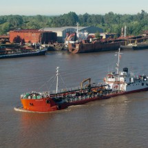 Another freighter on Rio Parana